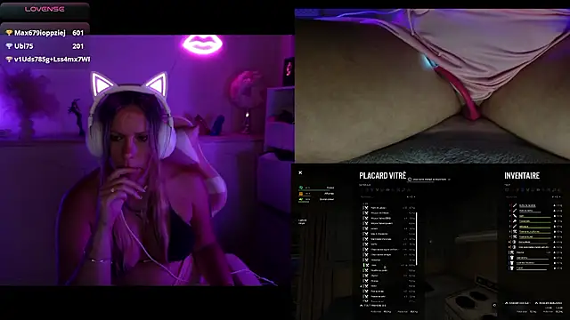 Angie-night webcam