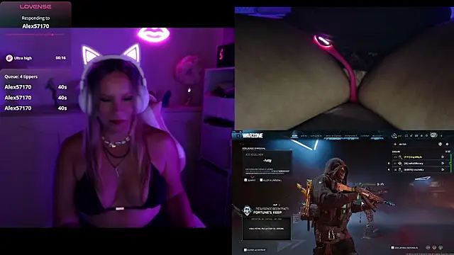 Angie-night webcam