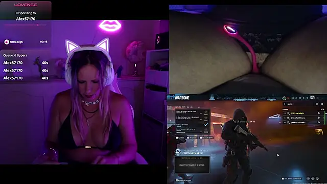 Angie-night webcam