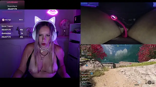 Angie-night webcam