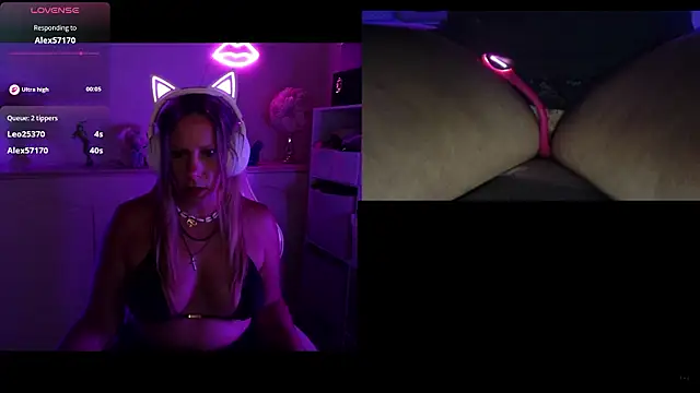 Angie-night webcam