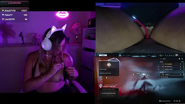 Angie-night webcam