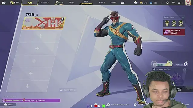 Lovemirgaming's live stream
