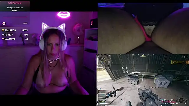 Angie-night webcam