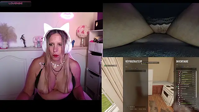 Angie-night webcam