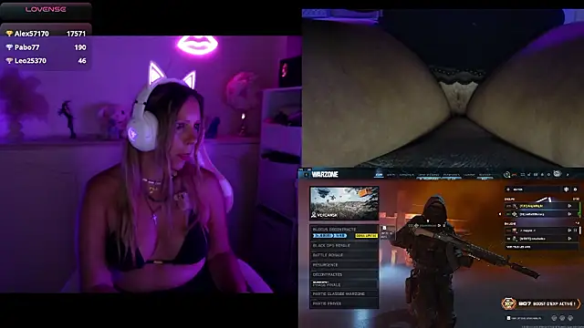 Angie-night webcam