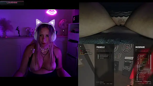 Angie-night webcam