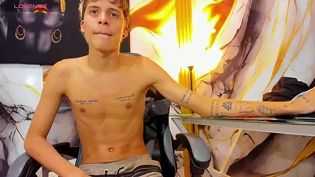 mono_blonde (M twink) - Masturbate with my