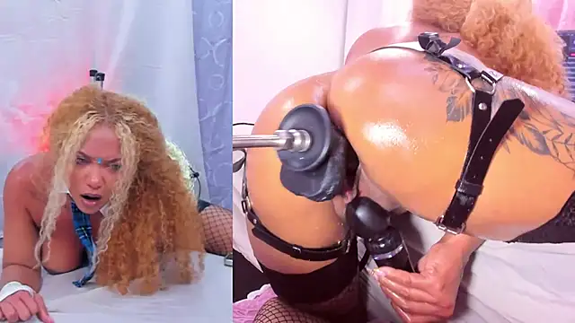 _lia__stone (F milf) - double penetration