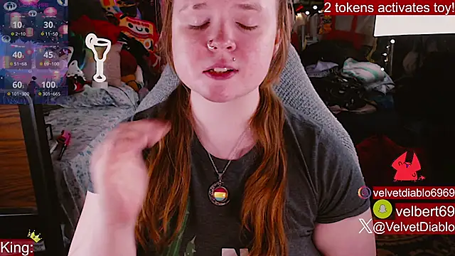 VelvetDiablo live webcam show