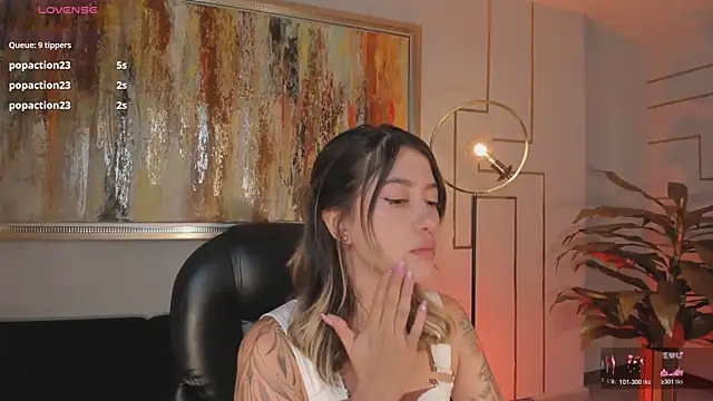 EveBensonX live webcam show