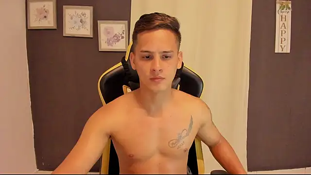 sexy_andres01 (M young) - cum on my chest and mouth