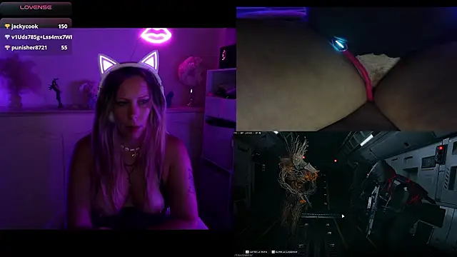 Angie-night webcam