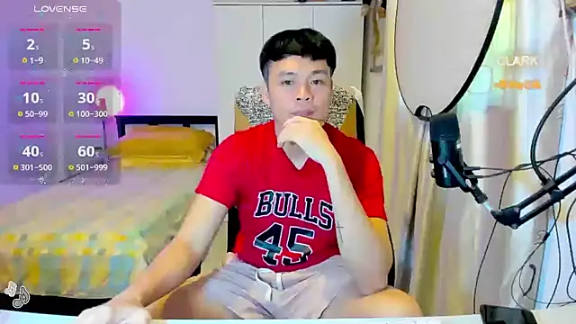 clarkdangerous (Ask my age) - 4th cum #asian #gay #lovense #daddy