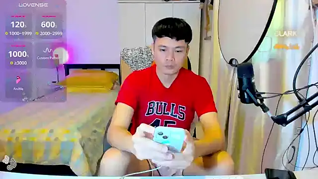 clarkdangerous (Ask my age) - 4th cum #asian #gay #lovense #daddy