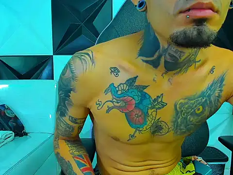 boy_tatto77 (M young) - 我想幹你的屁股，然後把我的奶給你。 #cum #dirty #master #c