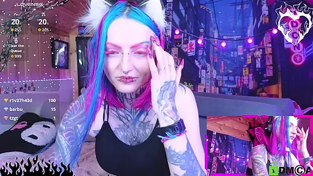 NekoCyber live cam on StripChat