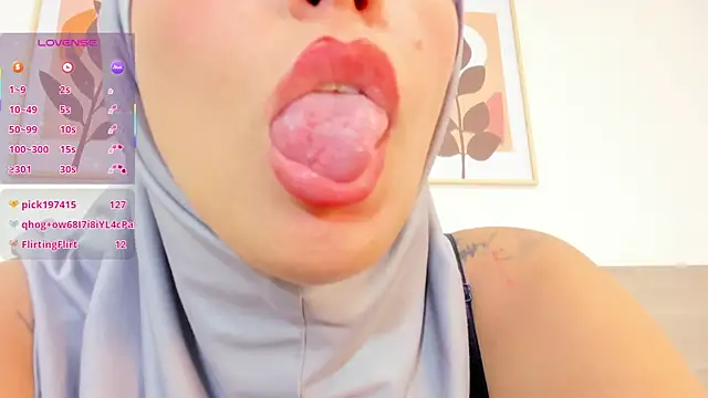hanajameela live webcam show
