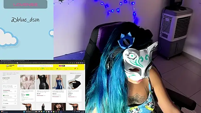 bluesubmissive (F young) - 😈FISTING pussy😈