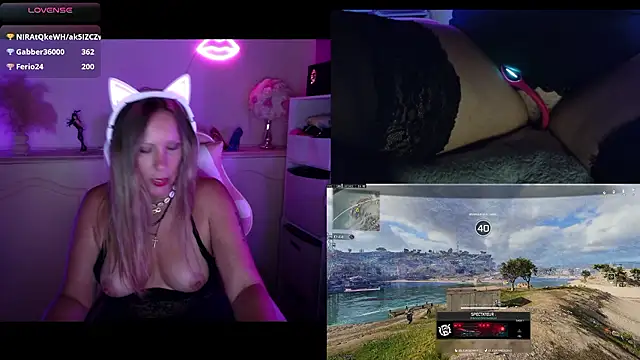 Angie-night webcam