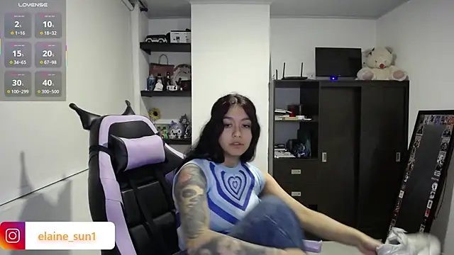 elaine_sun1 live webcam show