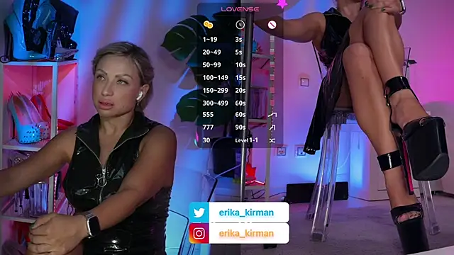 Erika_Kirman live cam on StripChat