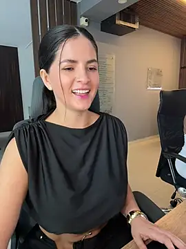 carolina_novoa (F milf) - Naked in the office bath
