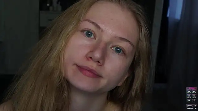 hetaerart (F teen) - whipped cream on breasts