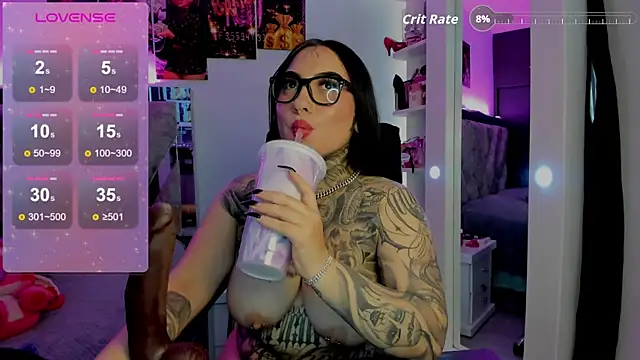 cloeebeckam (F young) - blow job bbc + salive + show boobs