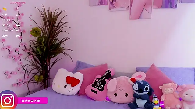 Sashaowenn live webcam show