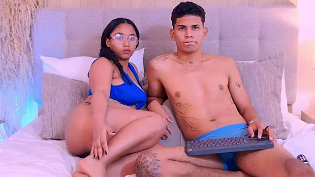 roseanddominic (F young) - She takes off her bra and her tits bounc