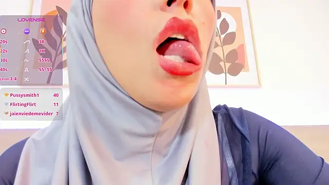 hanajameela live webcam show