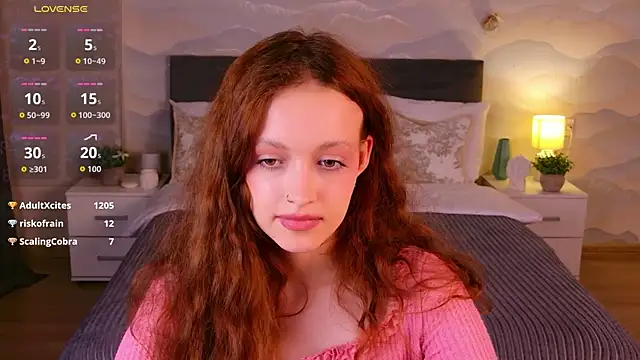sallypinkman (F teen) - striptease untill panties