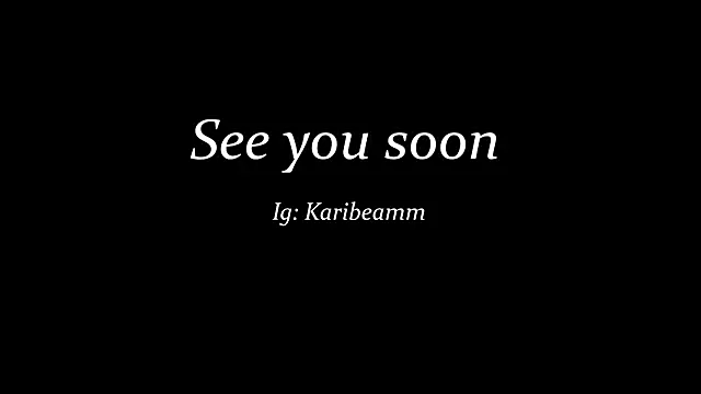 Karibeam live cam on StripChat