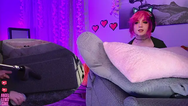 angel-lewd-cake (F young) - Start fuck machine🐝Doggy position