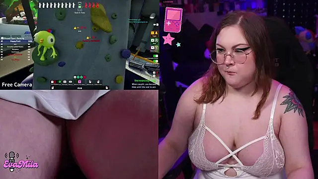 evamila (F young) - top comes off (boobies)