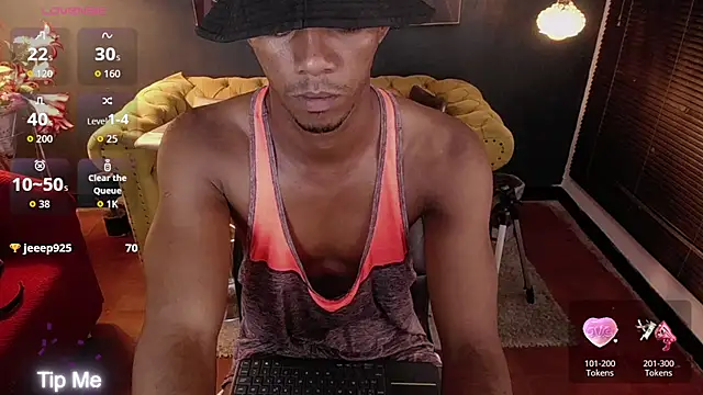 blackbignude (M young) - SHOW CUM.... yuummy