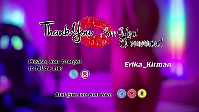 Erika_Kirman live cam on StripChat