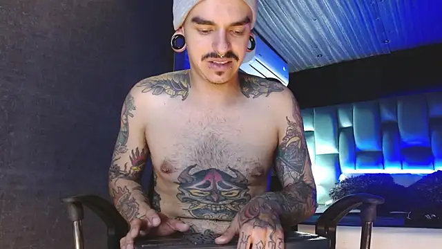 kaletattoo (M young) - play with ice