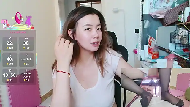 sallycui live webcam show