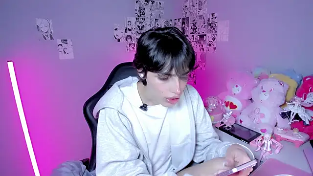 sakura_kitty_ (M twink) - femboy cum (★‿★)