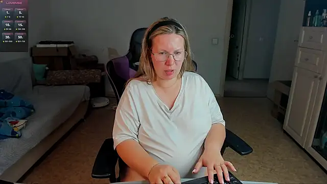 Pregnantariana live webcam show