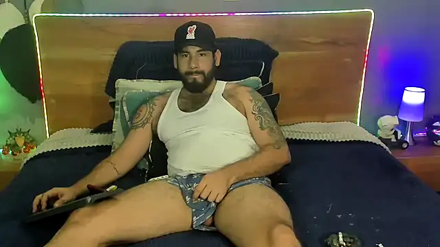 prometeo-grizzly (M young) - big load, out cum show