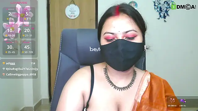 GoddessAnamika Live Webcam on Stripchat