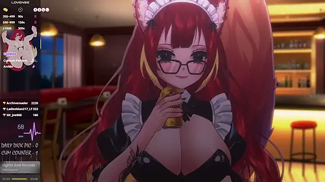 lewdfoxy_vt (F young) - Leash + Handcuffs