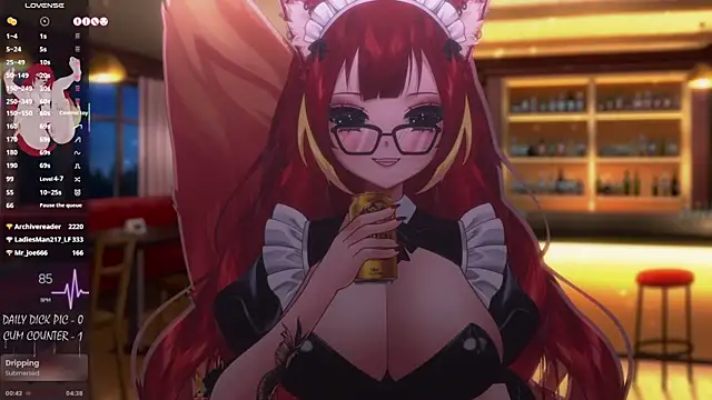 lewdfoxy_vt (F young) - Leash + Handcuffs