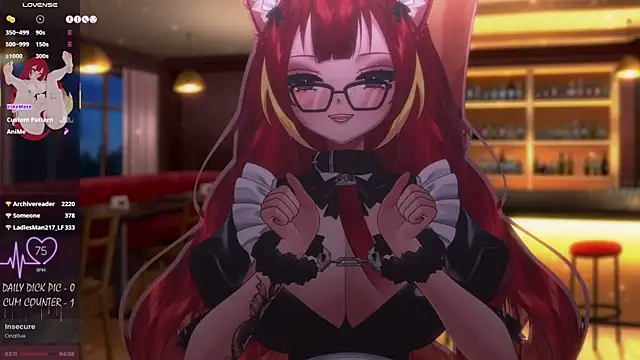 lewdfoxy_vt (F young) - Leash + Handcuffs
