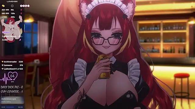lewdfoxy_vt (F young) - Leash + Handcuffs