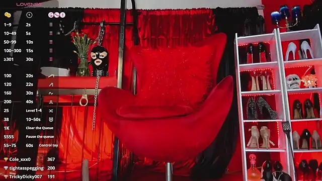 MistressAndre webcam