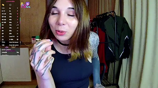 Tgirlyuna's cam show statistics and live stream